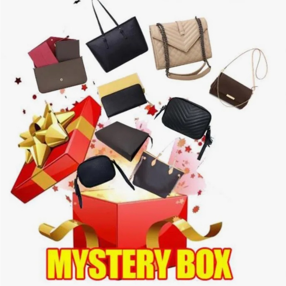 Mystery Box of Women's Bags and Wallet. Free Vera Bradley Tumbler included